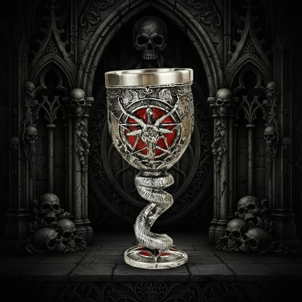 Infernal Sigil Chalice – Gotycki Kielich Znaków Mocy BloodRitual Edition