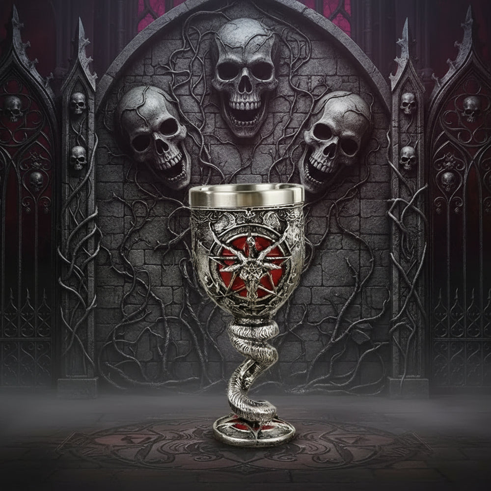 Infernal Sigil Chalice – Gotycki Kielich Znaków Mocy BloodRitual Edition