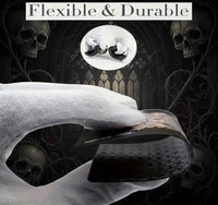 Gothic Black Edition – Wodoodporna Talia Kart ze Złotą i Srebrną Folią Gothic Black Edition