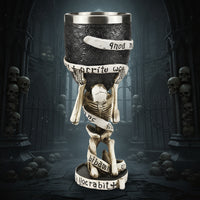 Soulbearer Skeleton Chalice – Gotycki Kielich Niosący Duszę CryptKeeper Edition