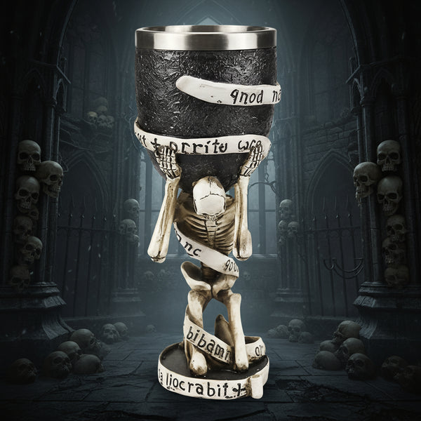 Soulbearer Skeleton Chalice – Gotycki Kielich Niosący Duszę CryptKeeper Edition